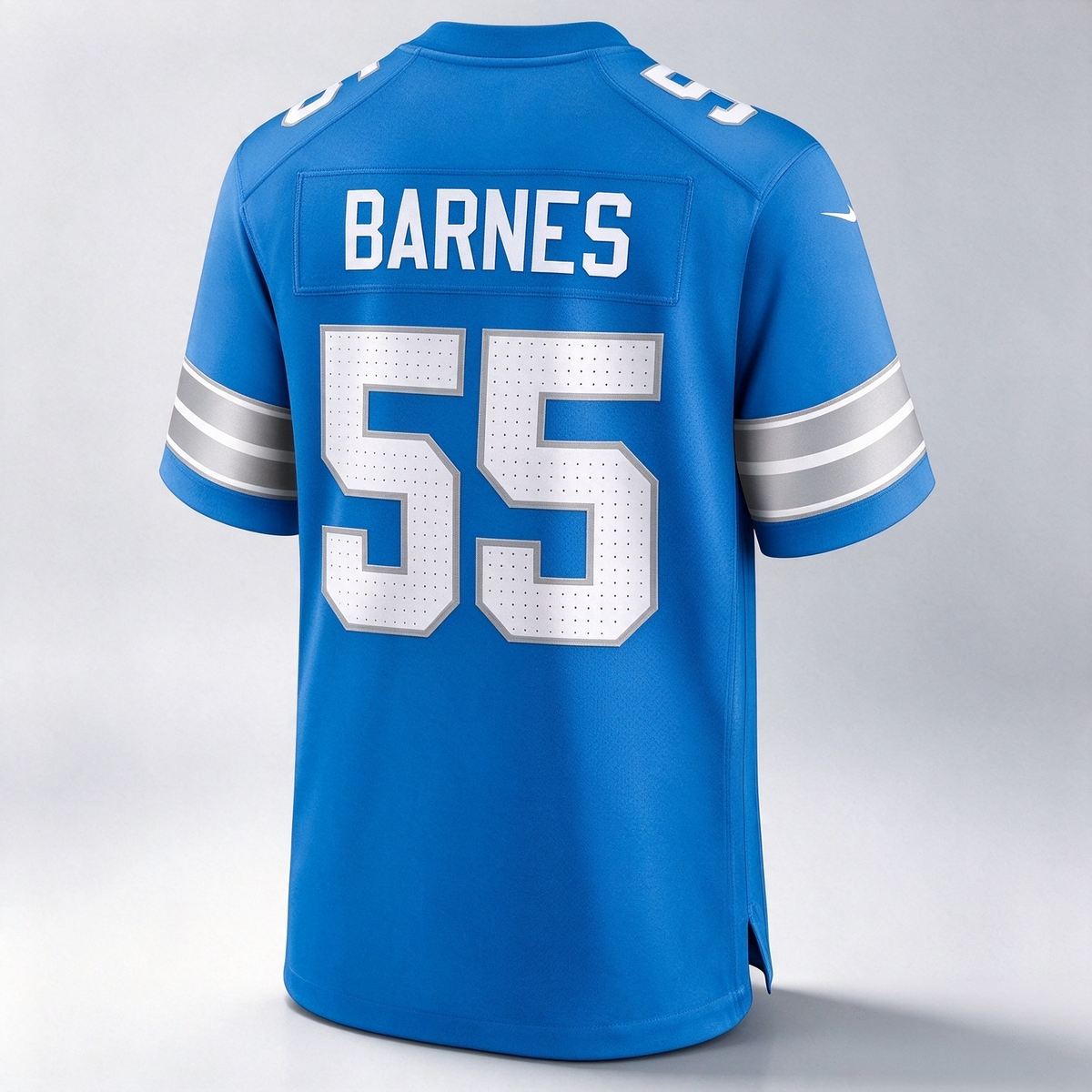 D.Lions #55 Derrick Barnes Blue Team Game Stitched Football American Jersey