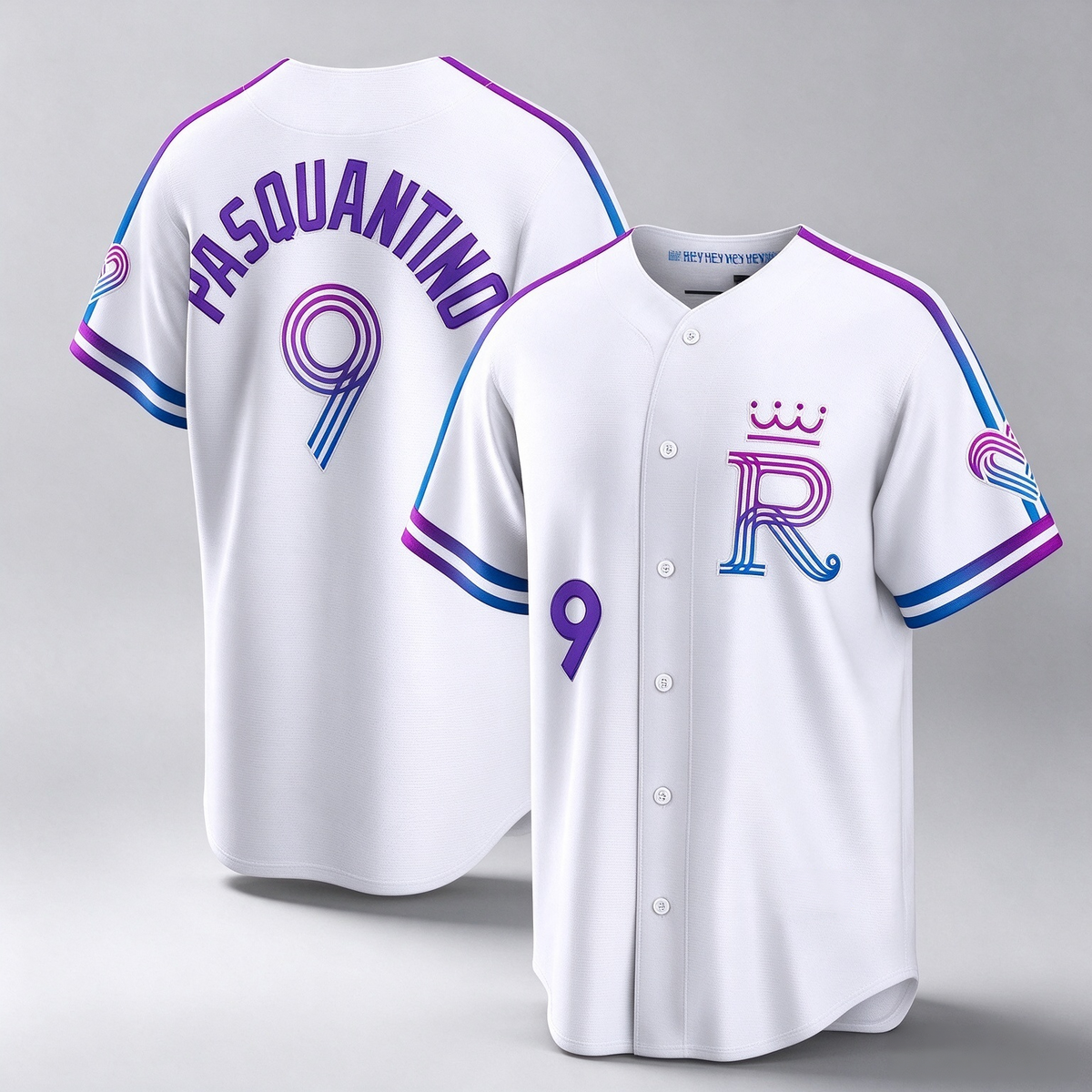 Kansas City Royals #9 Vinnie Pasquantino White 2026 City Connect Stadium Baseball Jersey
