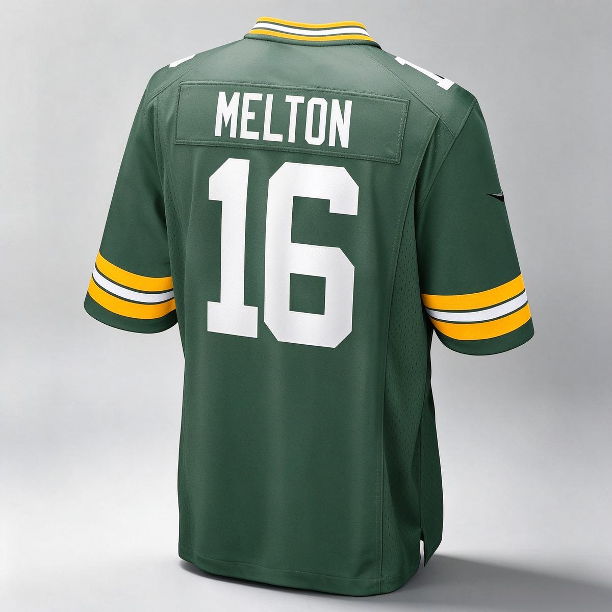 GB.Packers #16 Bo Melton Green Team Game Stitched Football American Jersey