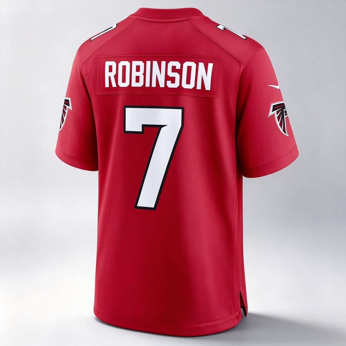 A.Falcons #7 Bijan Robinson Red Game Stitched Football American Jersey