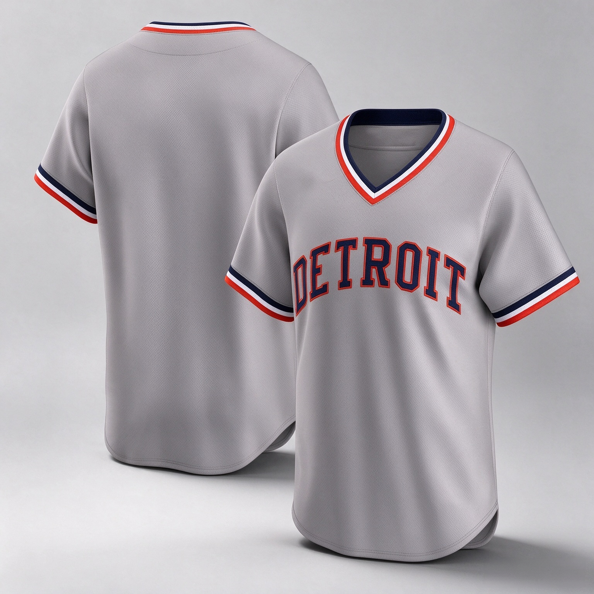 Detroit Tigers Gray Throwback Cooperstown Collection Limited Baseball Jersey