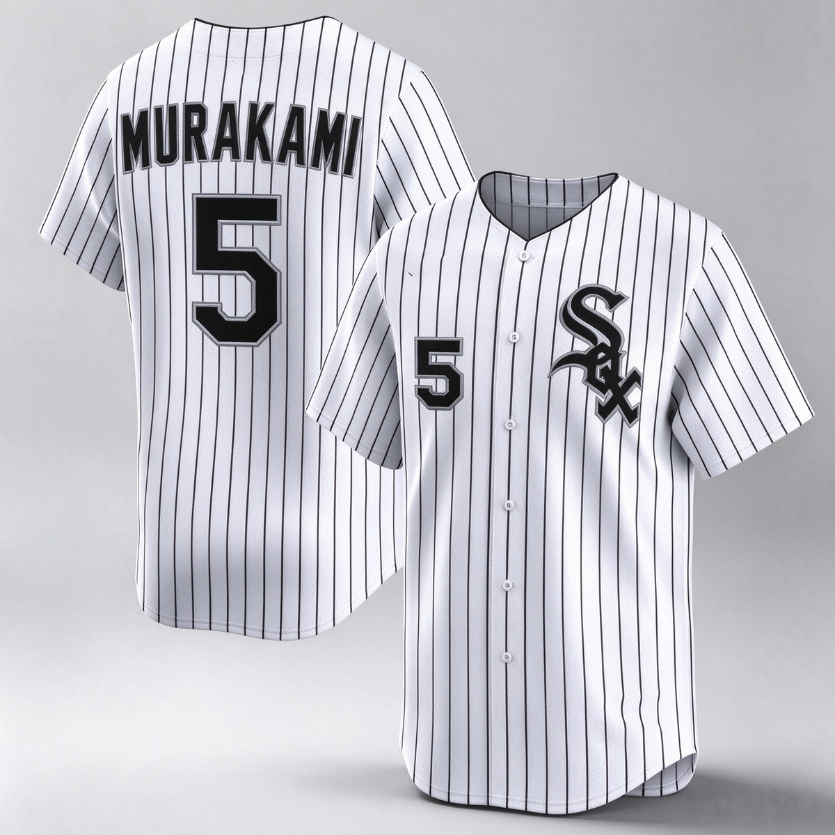 Chicago White Sox #5 Munetaka Murakami White 2025 Home Limited Stitched Baseball Jersey