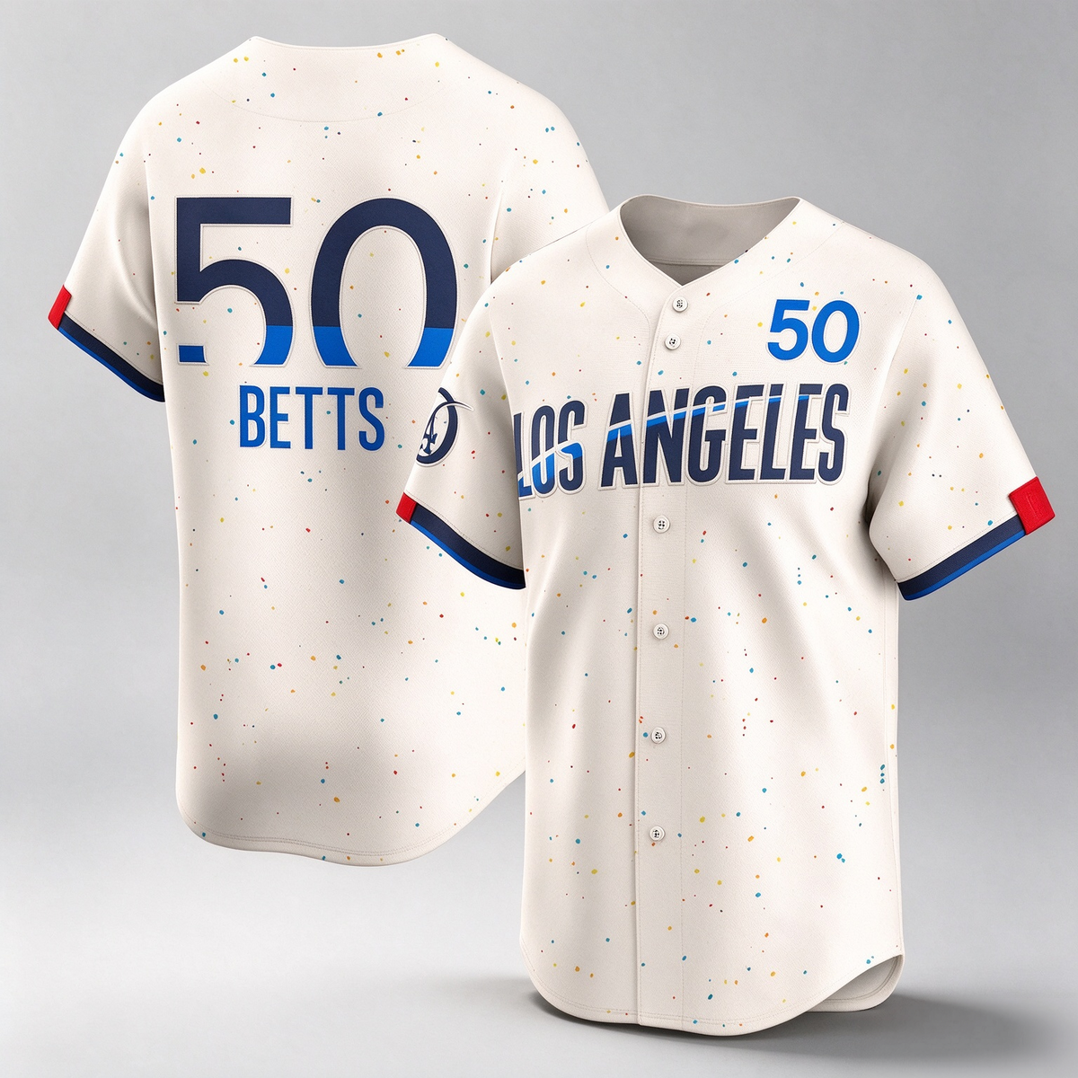 Los Angeles Dodgers #50 Mookie Betts Cream City Connect Limited Player Baseball Jersey
