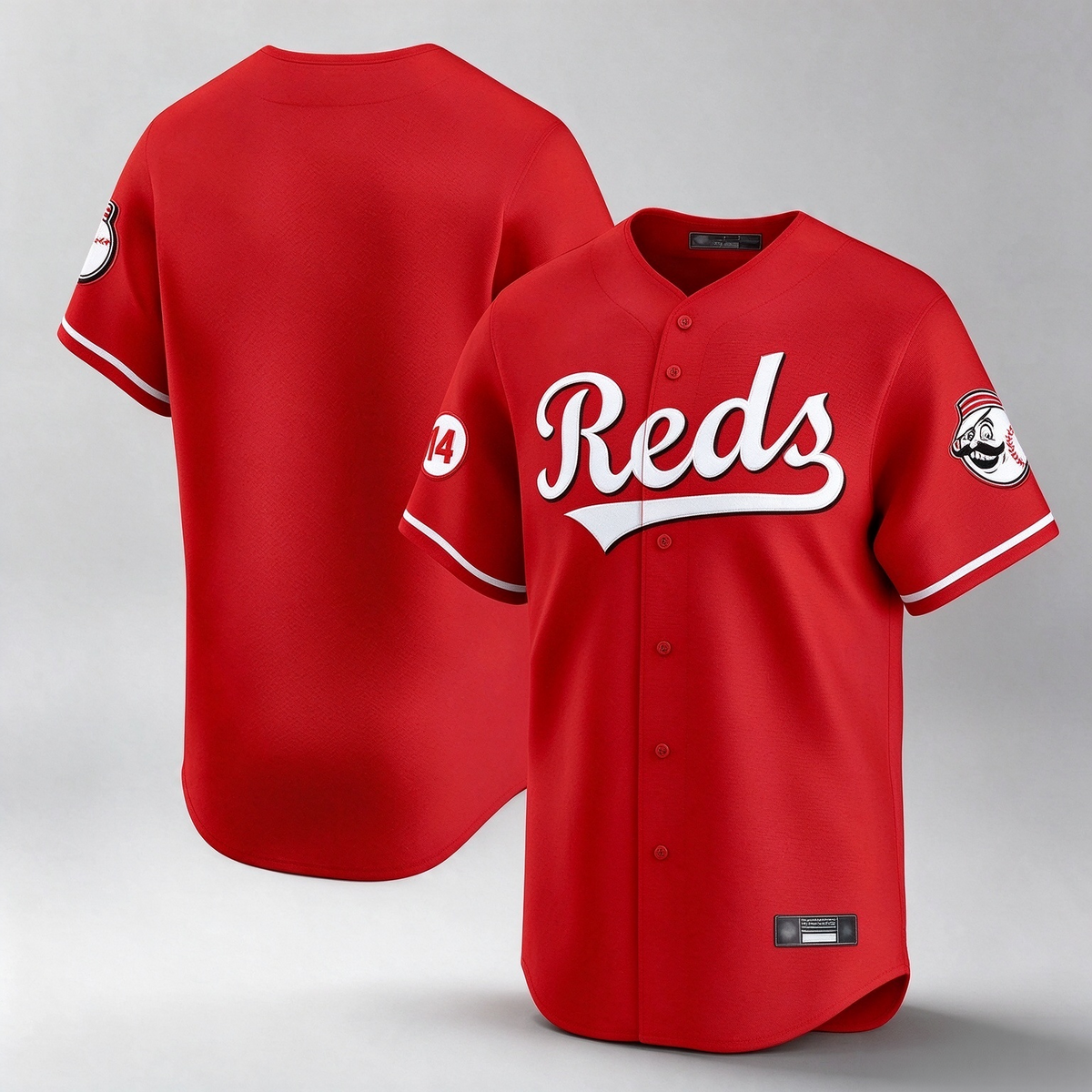 Cincinnati Reds Blank Player Red Vapor Premier Limited Home Stitched Baseball Jersey