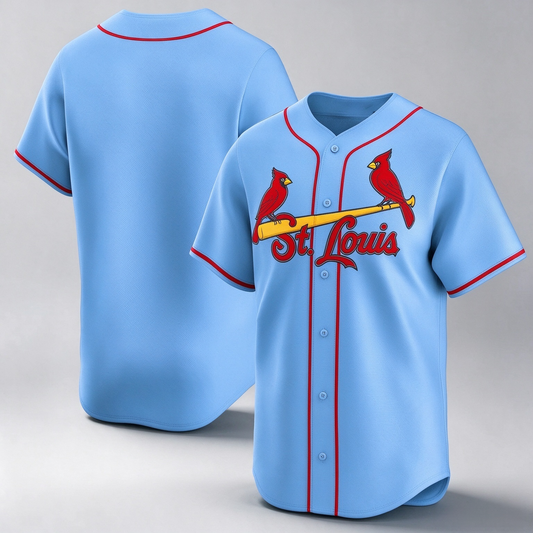 St. Louis Cardinals Light Blue Alternate Limited Baseball Jersey