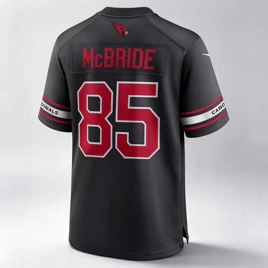 A.Cardinals #85 Trey McBride Black Alternate Game Stitched Football American Jersey