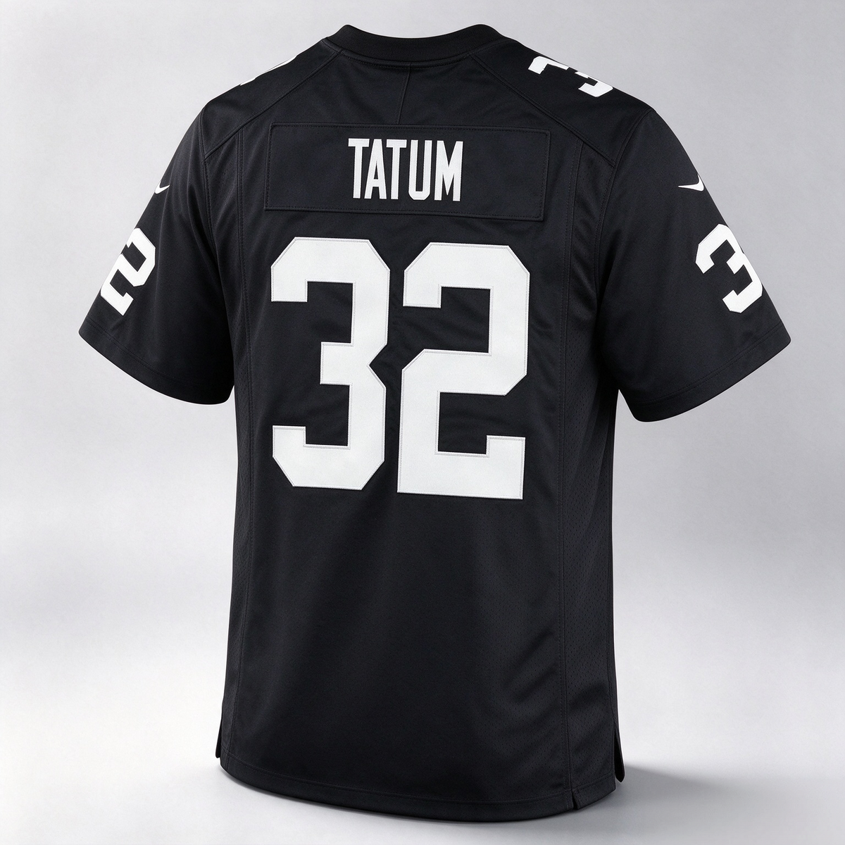 LV.Raiders #32 Jack Tatum Black Game Stitched American Football Jerseys