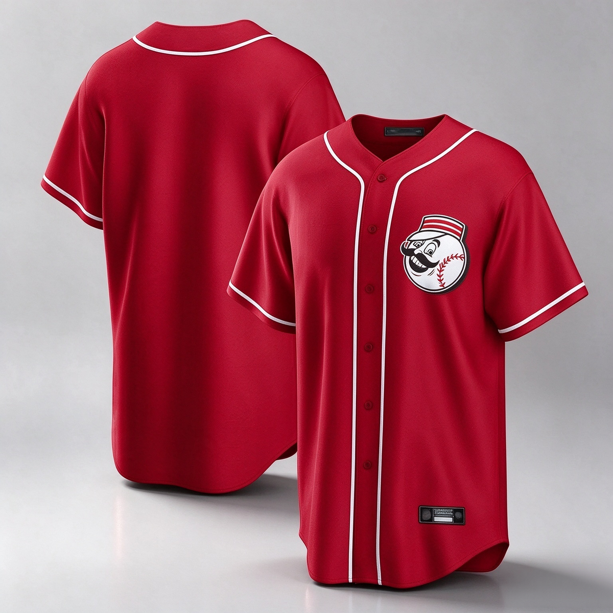 Cincinnati Reds Blank Player Red Home Game Stitched Baseball Jersey