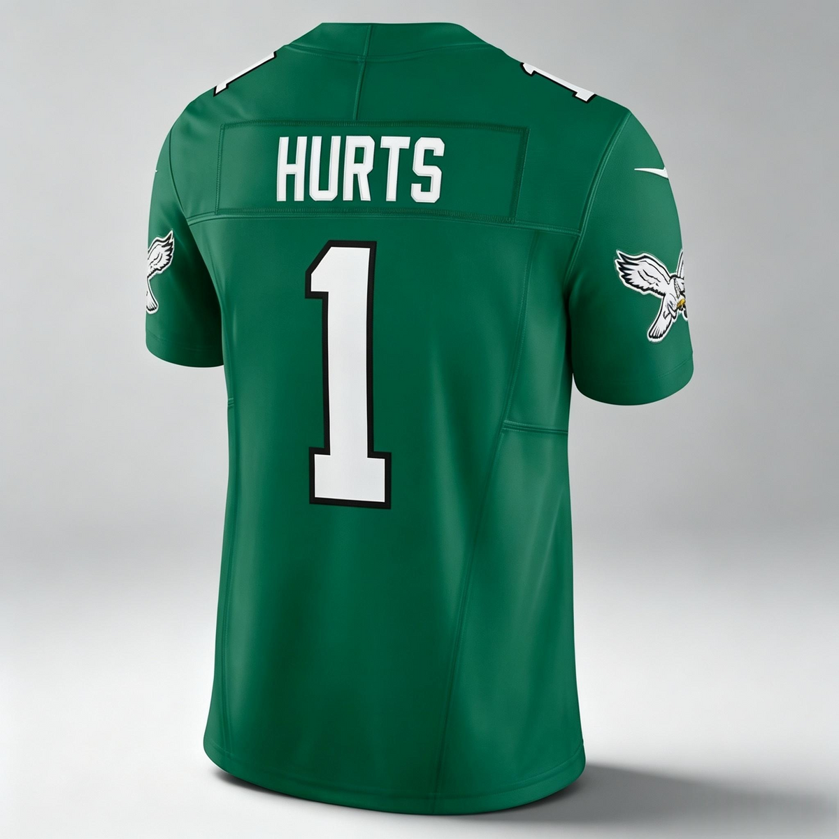 PHIN P.Eagles #1 Jalen Hurts Green Alternate Legend Stitched Jerseys
