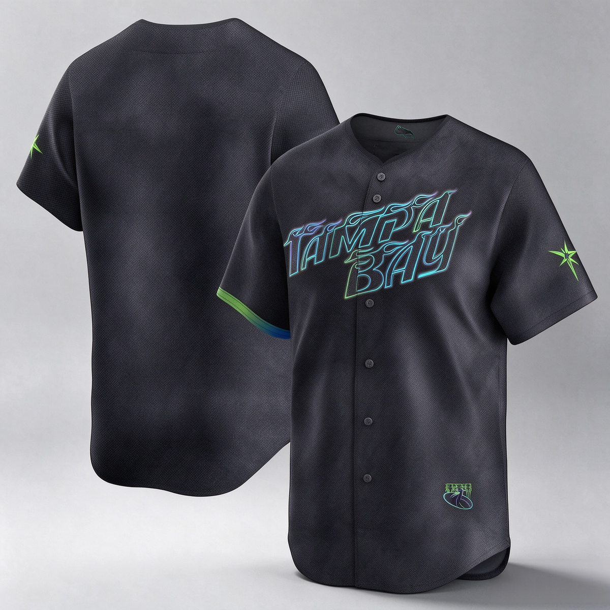 Tampa Bay Rays Black City Connect Limited Baseball Jersey