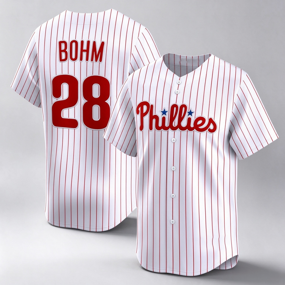 Philadelphia Phillies #28 Alec Bohm White Home Limited Player Baseball Jersey