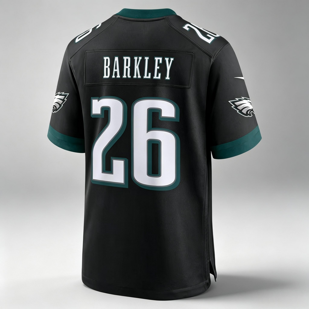 PHIN P.Eagles #26 Saquon Barkley Black Vapor F.U.S.E. Limited Stitched Jerseys