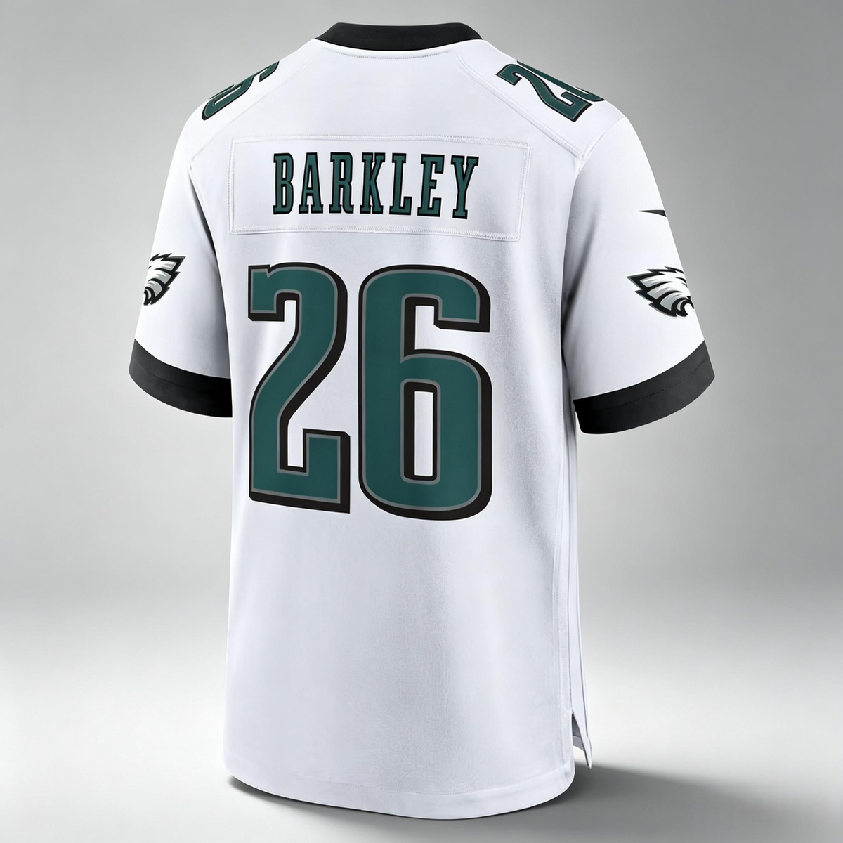 PHIN P.Eagles #26 Saquon Barkley White Vapor F.U.S.E. Limited Stitched Jerseys