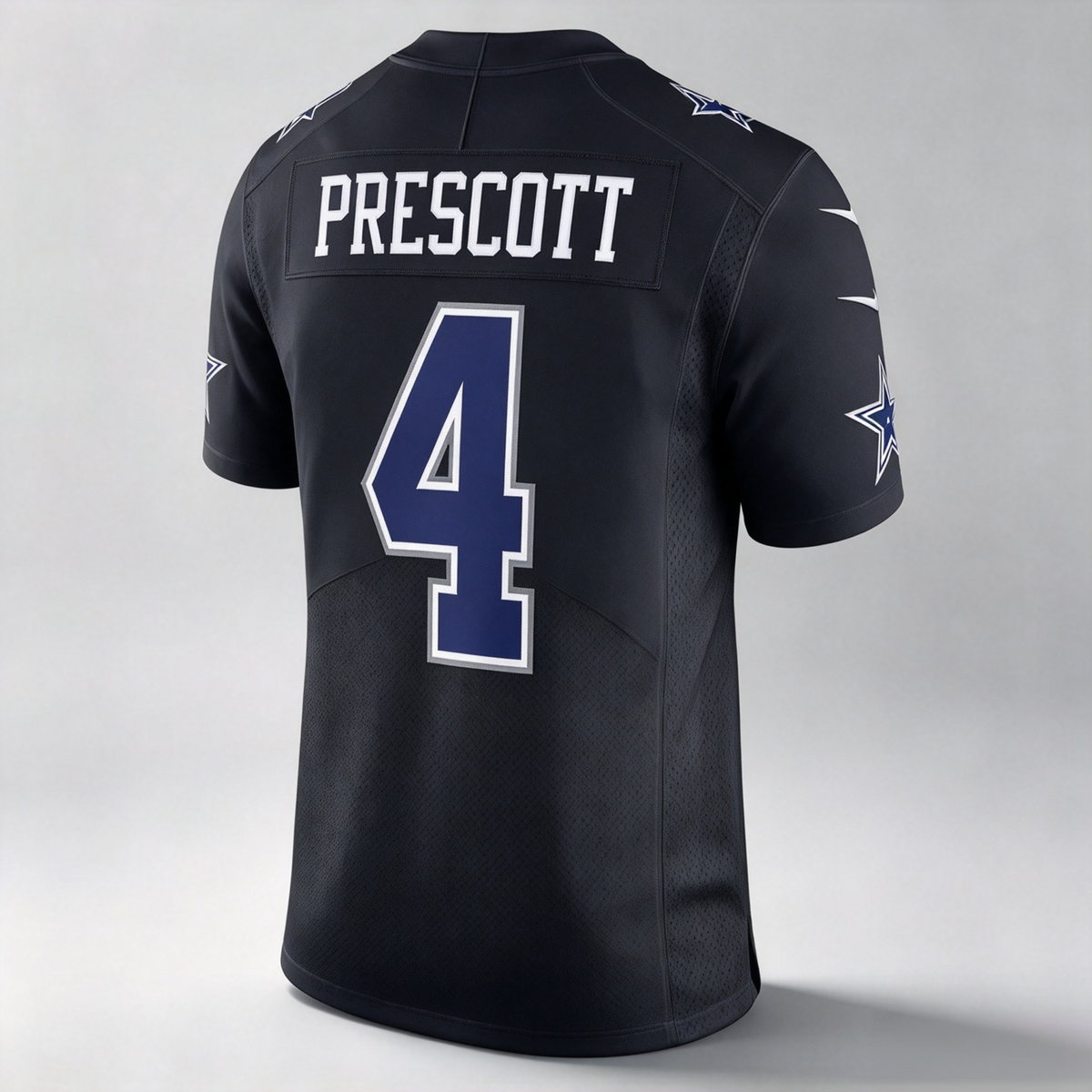 D.Cowboys #4 Dak Prescott Black Alternate Game Team Stitched Football American Jersey