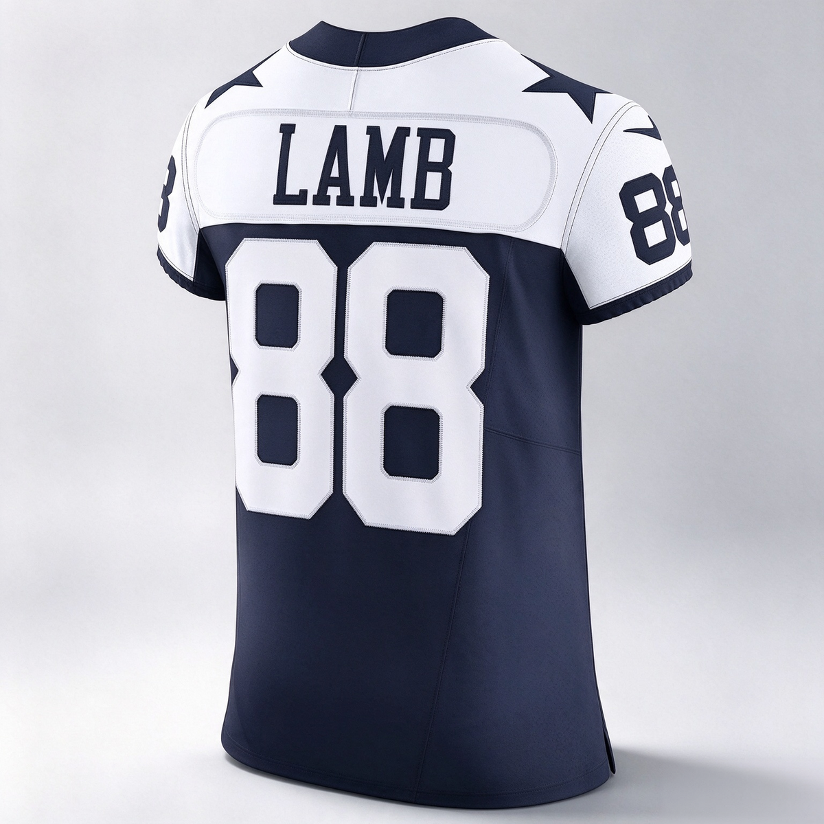D.Cowboys #88 CeeDee Lamb Navy Alternate Vapor F.U.S.E. Elite Stitched Football American Jersey