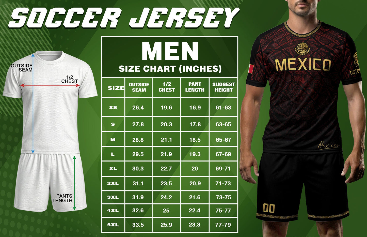Custom Mexico Soccer Jersey – Maroon Black Aztec Heritage Pattern Personalized Football Shirt