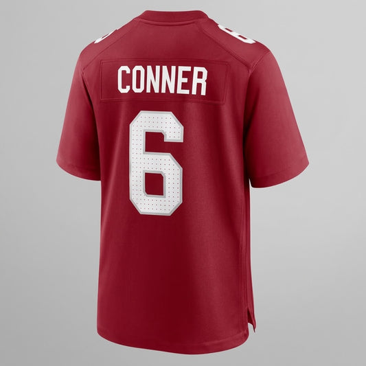 AZ.Cardinals #6 James Conner Cardinal PHIN Alternate Game Player Stitched Jerseys