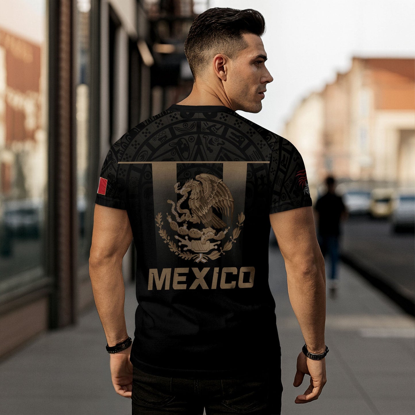 Mexico Aztec Eagle Heritage Pride Warrior Spirit Shirt