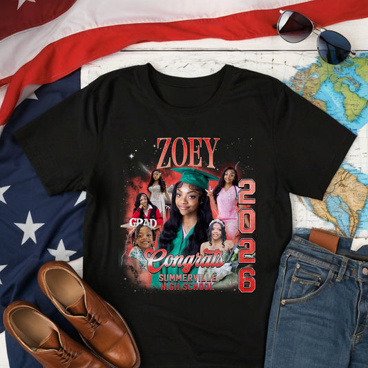 Asia Ingold Graduation Personalized T-Shirt